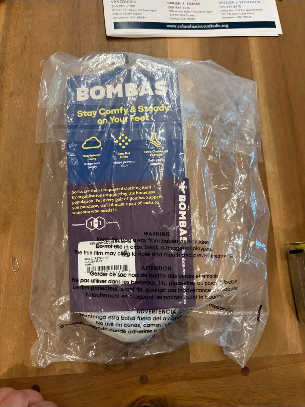 BOMBAS Grip Slippers